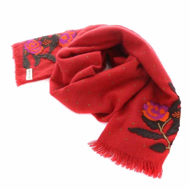 DRIES VAN NOTEN - ドリスヴァンノッテン マフラー フリンジ ウール