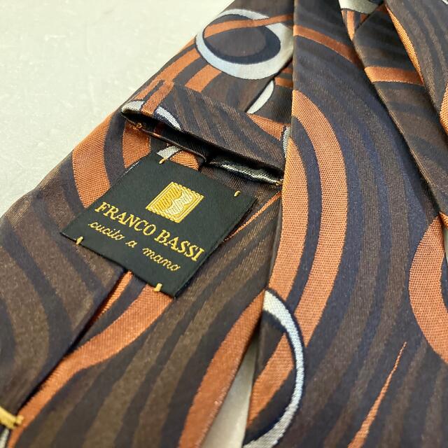 FRANCO BASSI - FRANCO BASSI ブラウンサークルモチーフの通販 by Near