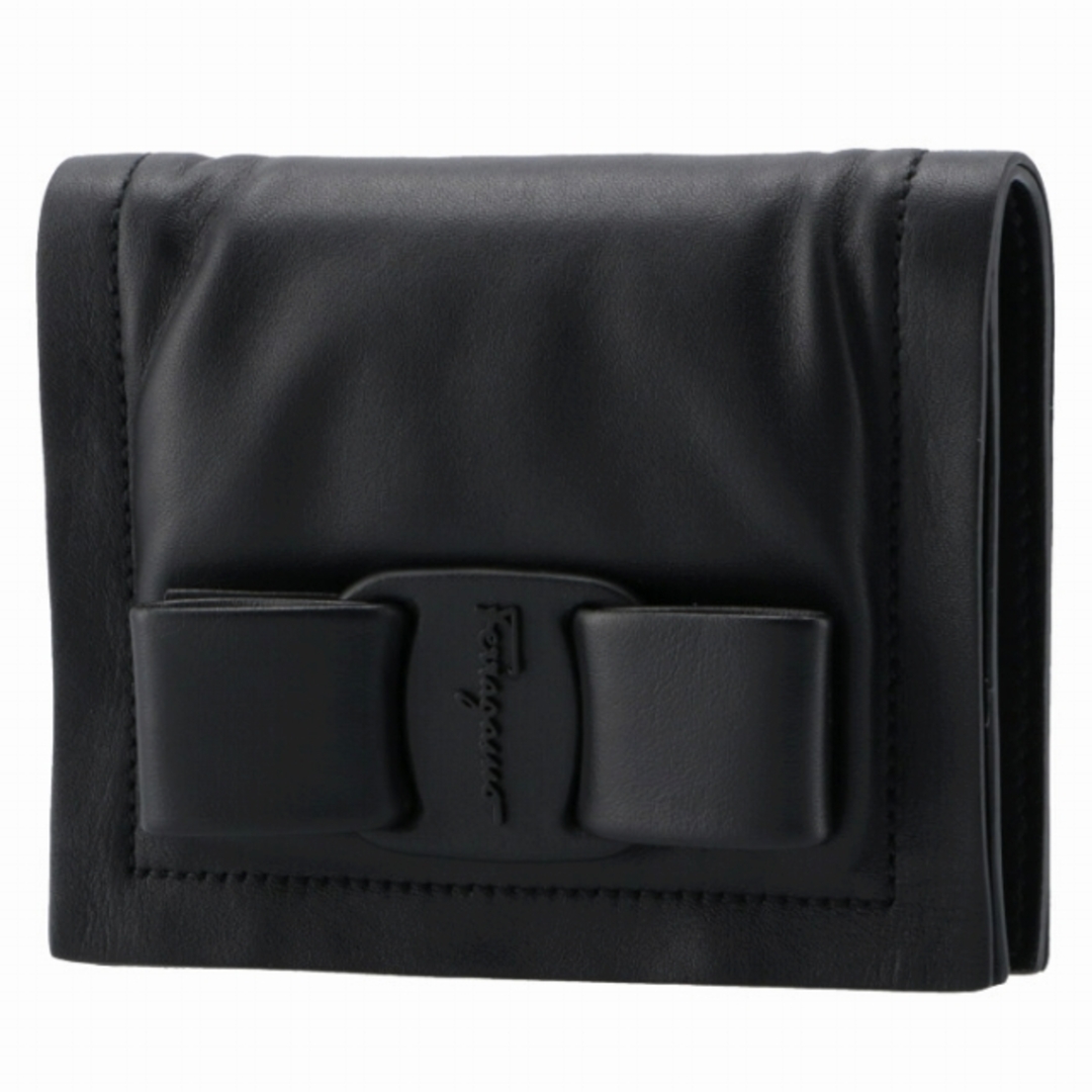 FERRAGAMO - FERRAGAMO 財布 二つ折り Viva Bow リボン 745858の通販