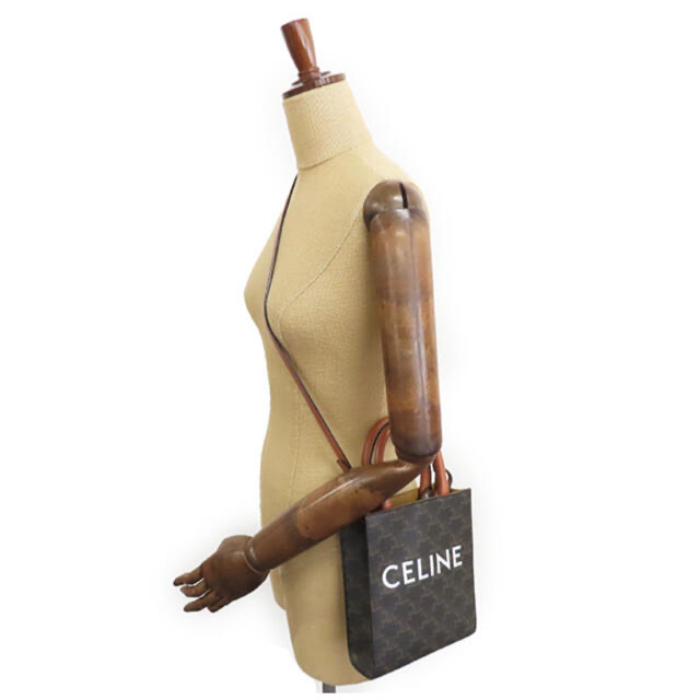 CELINE - CELINE セリーヌ ミニバーティカルカバ トリオンフ