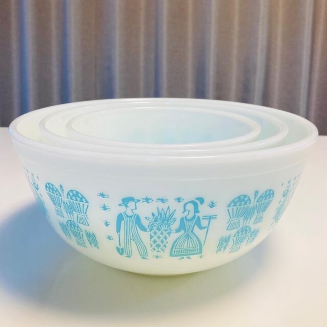 Pyrex - パイレックス アーミッシュ ボウル3個セットの通販 by