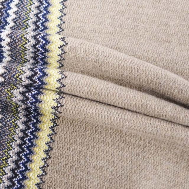 MISSONI - ミッソーニ マフラー ストール フリンジ 総柄 ウール