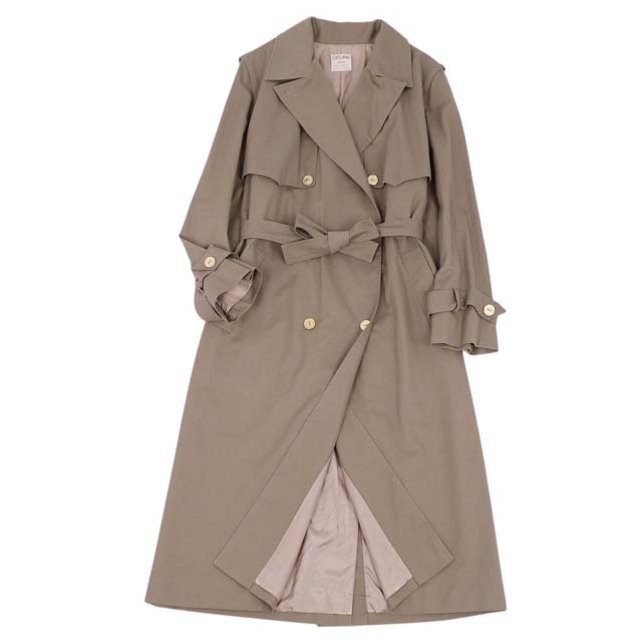 CELINE - セリーヌ コート トレンチコート レディース コットン 金