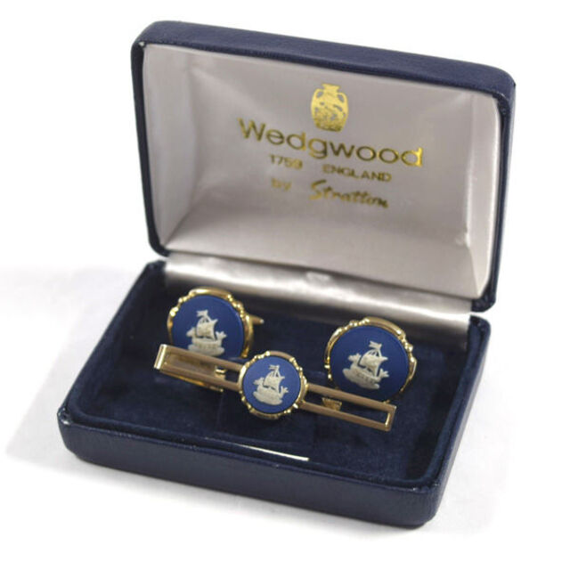 WEDGWOOD - WEDGWOOD / ウェッジウッド □ ジャスパー タイピン カフス