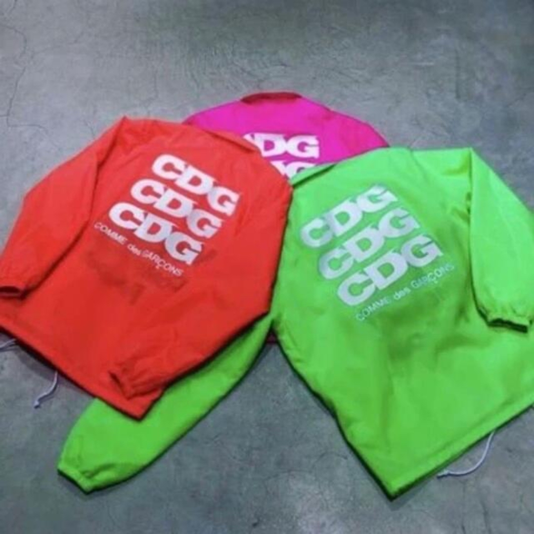COMME des GARCONS - コムデギャルソンCDGコーチジャケット蛍光色
