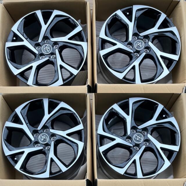 トヨタ - トヨタ 新型 C-HR ほぼ新品 極上 美品 純正 ホイール 18