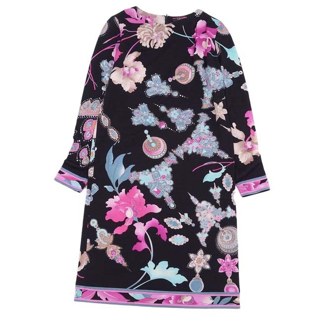 LEONARD - 極美品 レオナール LEONARD FASHION ドレス ワンピース