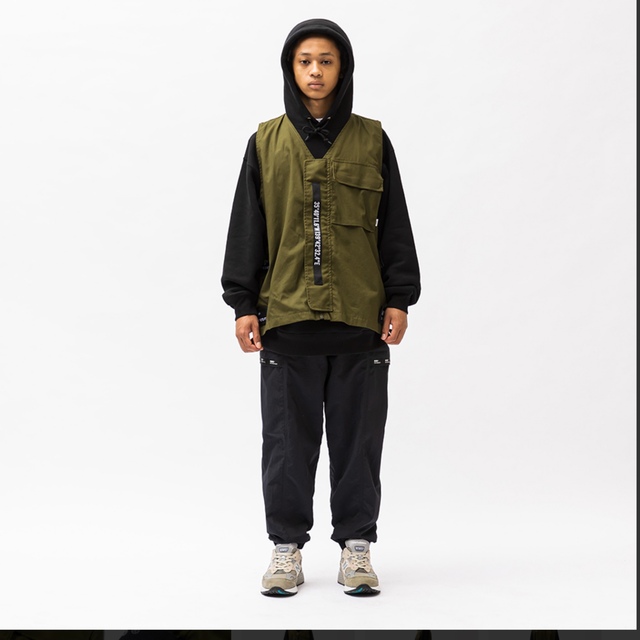 W)taps - HAGGERZ/VEST/COTTON.POPLINの通販 by だ's shop｜ダブル