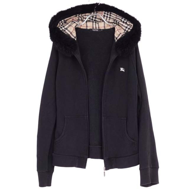 BURBERRY BLACK LABEL - バーバリー ブラックレーベル パーカー ジップ