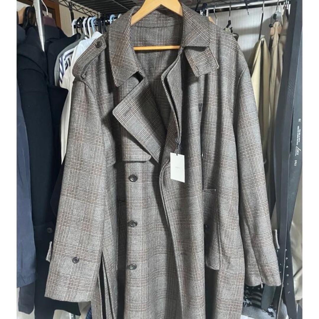 stein - OVERSIZED OVERLAPED TRENCH COAT steinの通販 by ワイ