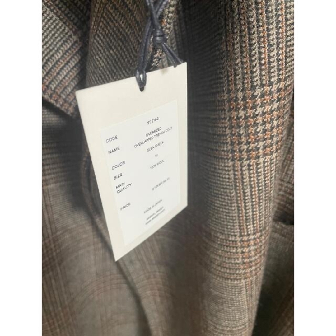 stein - OVERSIZED OVERLAPED TRENCH COAT steinの通販 by ワイ