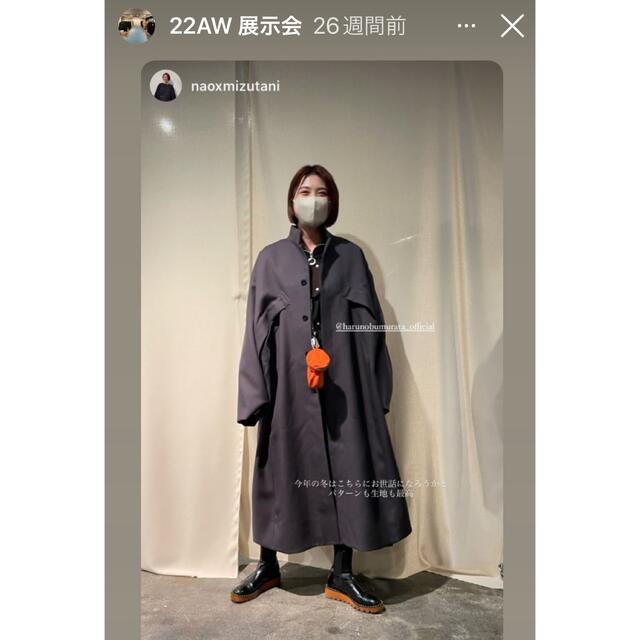 JIL SANDER - HARUNOBU MURATA ハルノブムラタ コート GRACEの通販 by