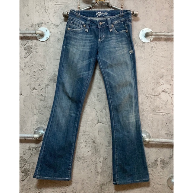 Y2K 平成 ギャル ローライズ デニム ジーンズ フレア ブーツカット