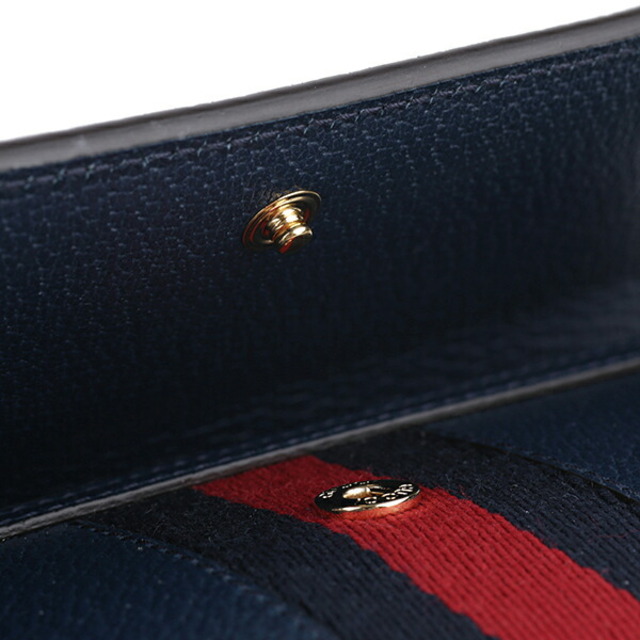 GUCCI - 新品 グッチ GUCCI 長財布 オフィディア ネイビーの通販 by