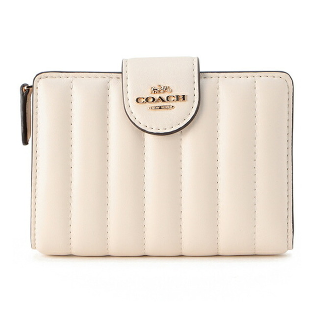 COACH - 新品 コーチ COACH 2つ折り財布 ミディアム コーナージップ