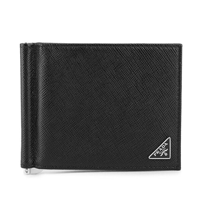 PRADA - 新品 プラダ PRADA マネークリップ サフィアーノ
