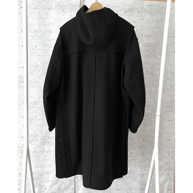 UNIQLO - UNIQLO +J ウールオーバーサイズダッフルコート 黒L 新品