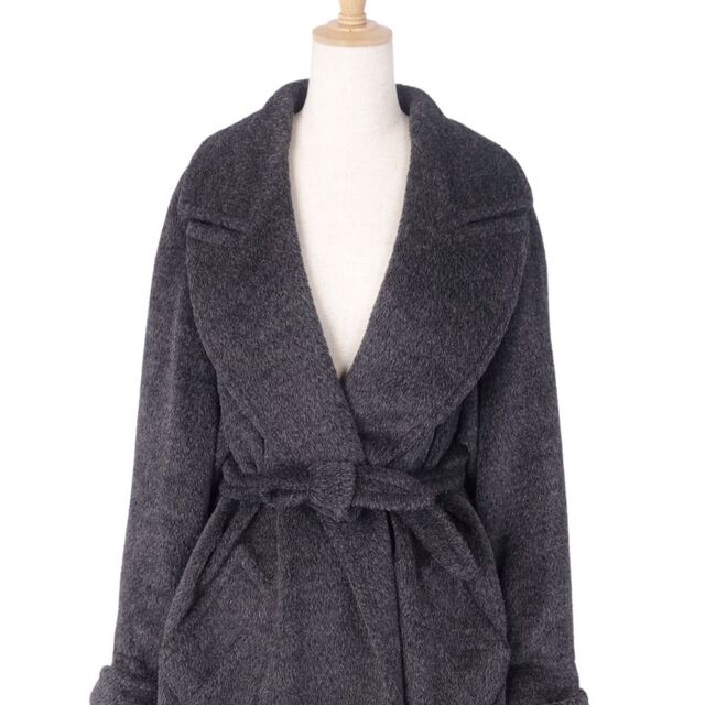 Max Mara - 美品 マックスマーラ Max Mara コート ベルト付き ロング