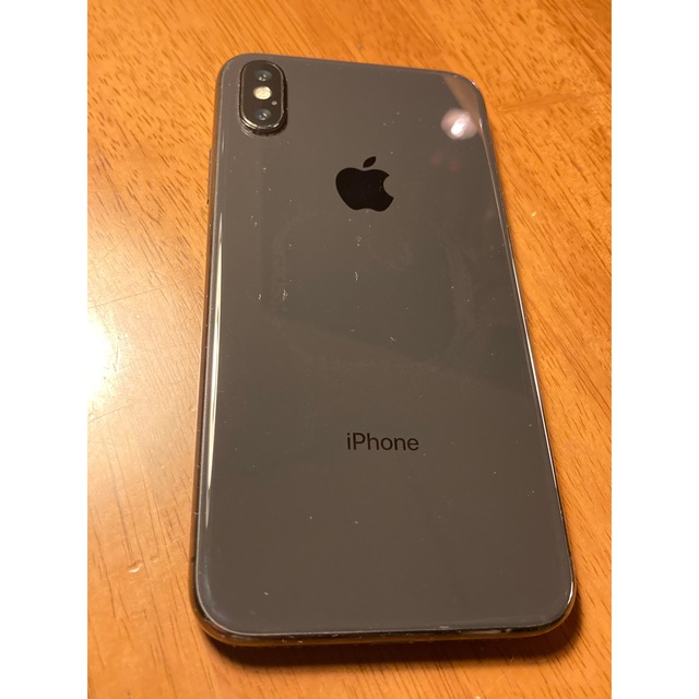 iPhone - iPhone X Space Gray 64 GB SIMフリー 訳ありジャンクの通販