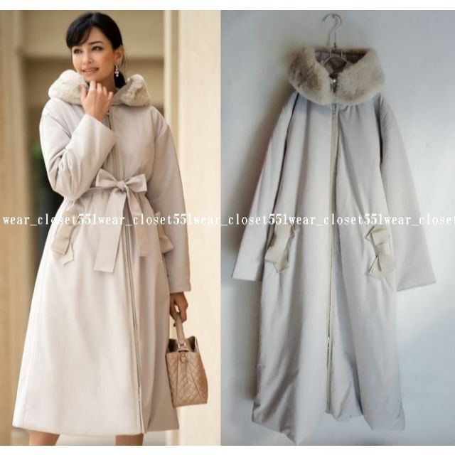 M'S GRACY - 2021 美品エムズグレイシー☆カタログ掲載 中綿入りロング