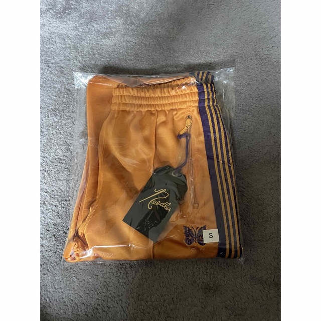 Needles ニードルズ トラックパンツ ストレート マスタード S