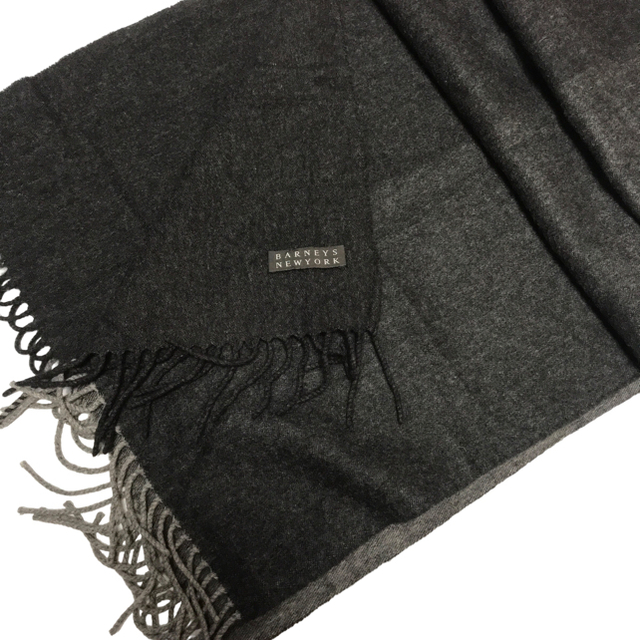 BARNEYS NEW YORK - BARNEYS NEWYORKカシミヤ混マフラー オールドの