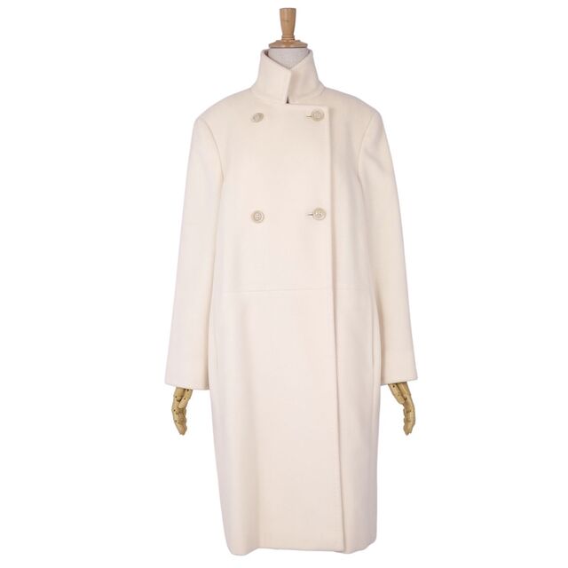 マックスマーラmaxmara 白タグロングコートカシミヤ