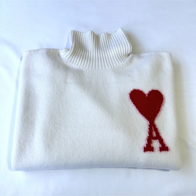 ami - [襟タグ訳あり] Ami Paris アミパリス タートルネック セーター