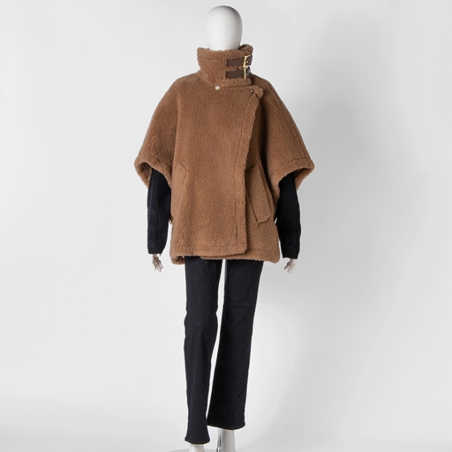 Max Mara - マックスマーラ MAX MARA ケープ テディ AGI ダブル
