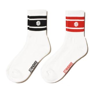 STANDARD CALIFORNIA - キムタク着用 私物 ソックス レッド ブラック