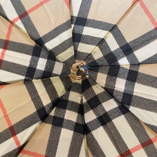 BURBERRY - BURBERRYバーバリーノバチェック 折りたたみ傘 チェック柄