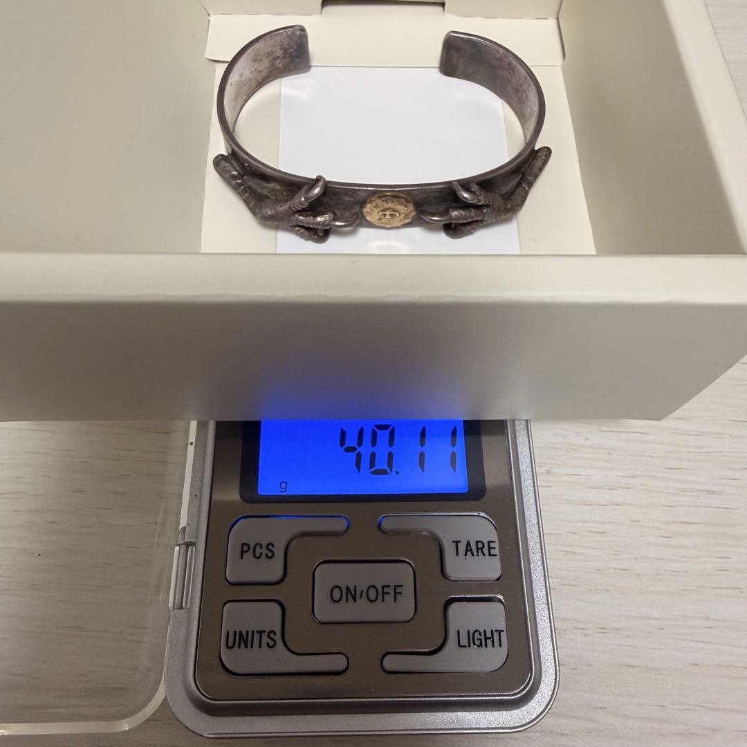 goro's - 《特注激レア》ゴローズ （goro's）爪 平打ちブレス バングル