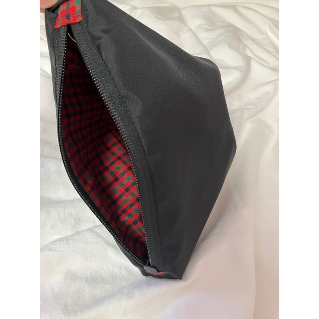 ファミリアチェック 舟形 ポシェット ショルダーバッグ ママバッグ