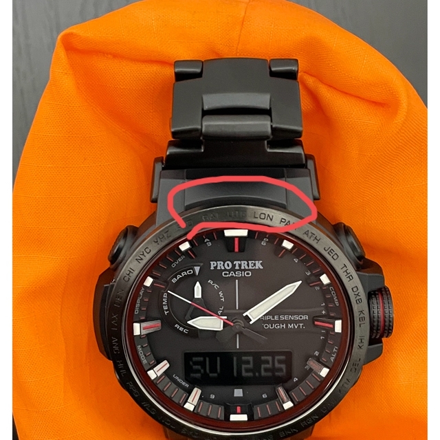 CASIO - CASIO カシオ プロトレック 電波ソーラー ファイヤーフォール