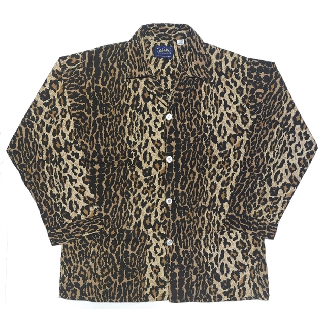 L 80s 90s USA製 Nick&Nora レオパード柄 パジャマ 豹柄の通販 by ぞぞ