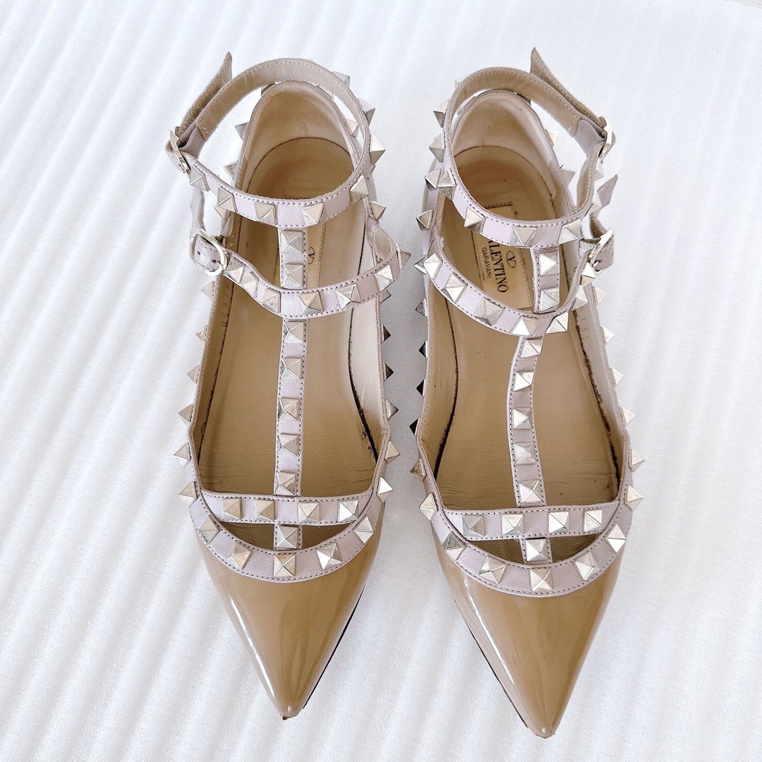 valentino garavani - VALENTINO ヴァレンティノ スタッズ フラット