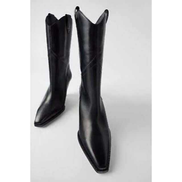 ZARA - ZARA ウエスタンブーツ 24㎝の通販 by nanana｜ザラならラクマ