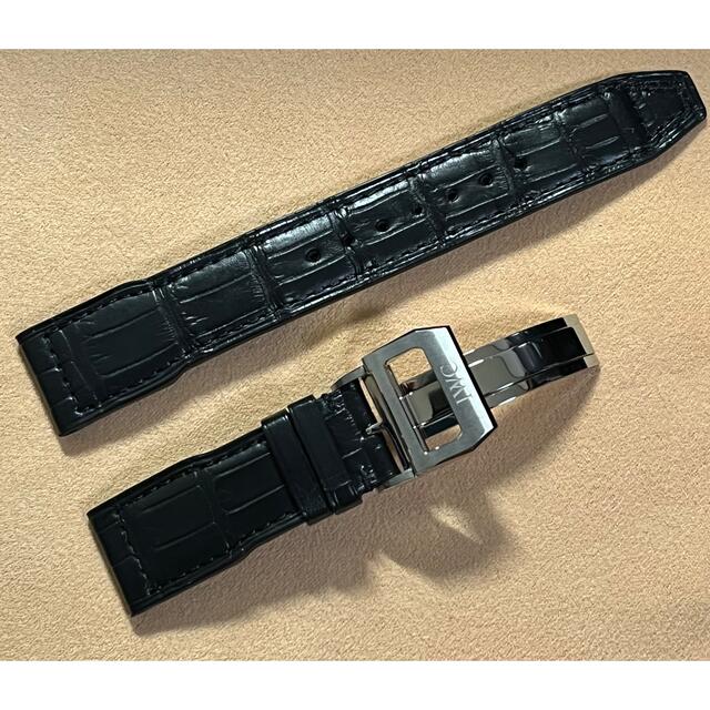 IWC - 【美品】IWC純正Dバックルとアリゲーターストラップセットの通販