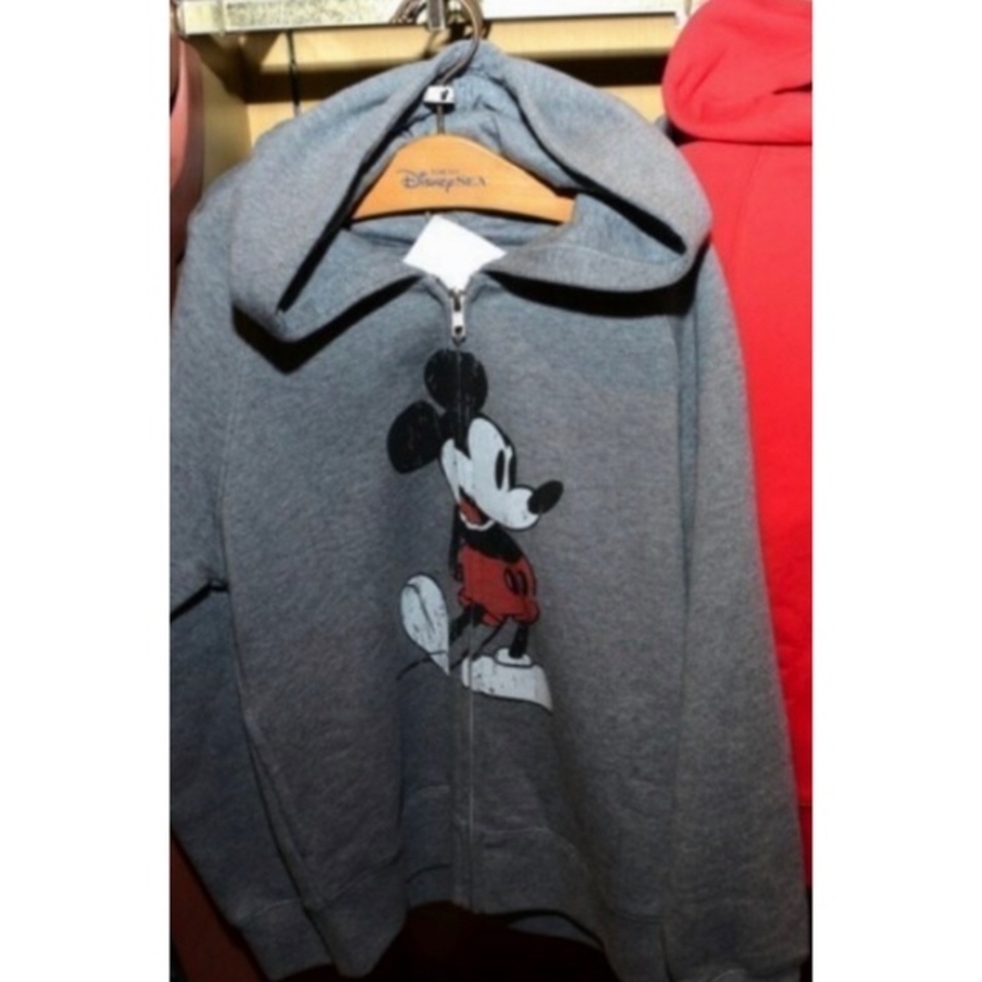 Disney - ディズニージップパーカー耳付きフードミッキーの通販 by