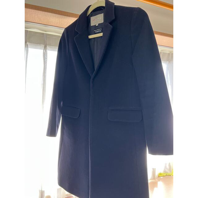 UNITED ARROWS - UNITED ARROWS ネイビー チェスターコートの通販 by