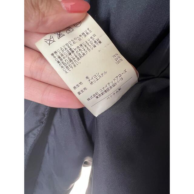 UNITED ARROWS - UNITED ARROWS ネイビー チェスターコートの通販 by