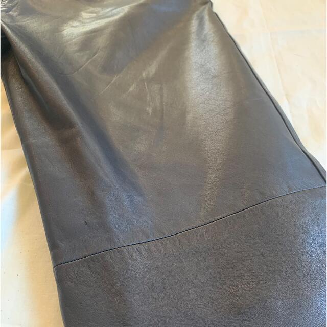 UNUSED - レア！ UNUSED レザートラックパンツ サイズ1の通販 by