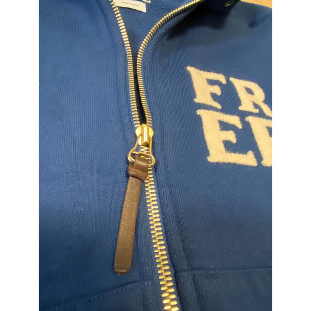 VISVIM - visvim APPLIQUE VINTAGE HOODIE F.Z. BLUEの通販 by げっち