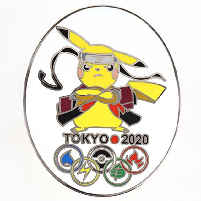 東京オリンピック2020 ポケモン（ナルト）ピンバッジの通販 by