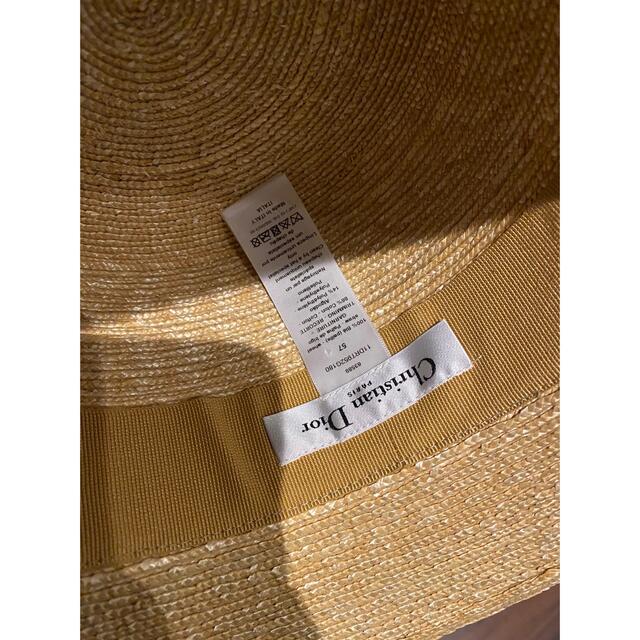 Christian Dior - DIORESORT ハット ストロー&リボン ディオール麦わら