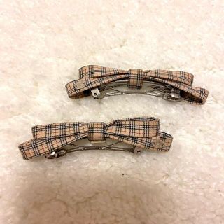 BURBERRY（バレッタ/ヘアクリップ）のフリマアイテム一覧