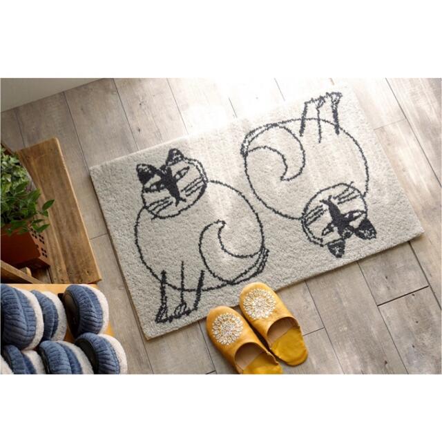 Lisa Larson - LISALARSON リサラーソン ラグ マット 50×80cm の通販