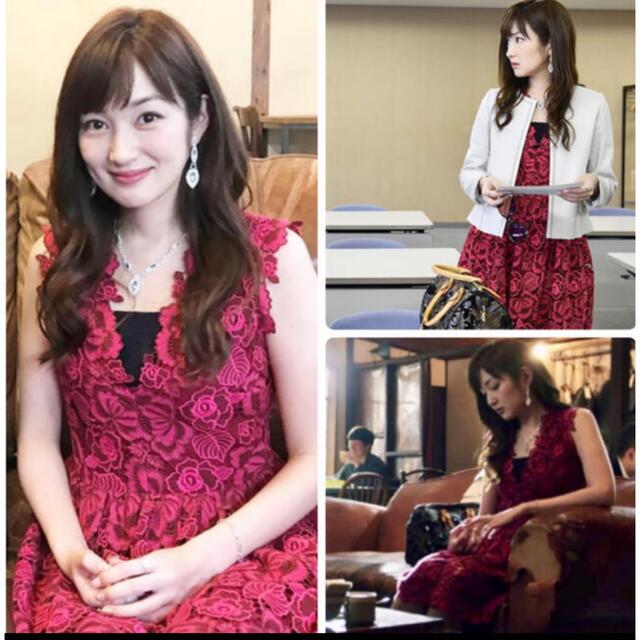 kate spade NEW YORK - ケイトスペード フラワーレースドレス