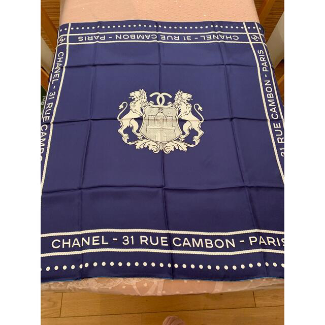 CHANEL - レア Chanel シャネル 大判 スカーフの通販 by lisa