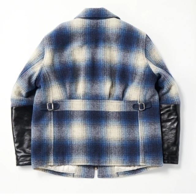 キムタク着サブカルチャーOMBRE CHECK WOOLSPORT JACKETの通販 by